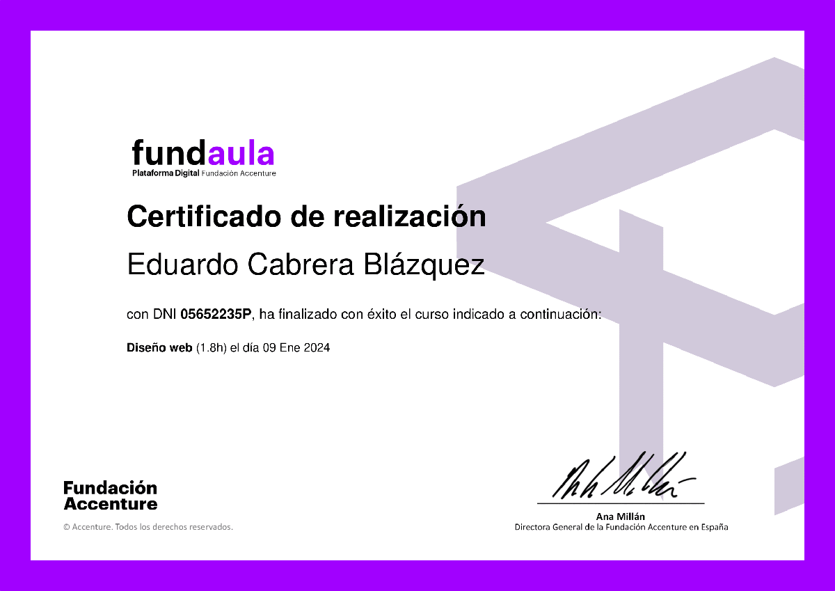 Curso diseño web Fundaula